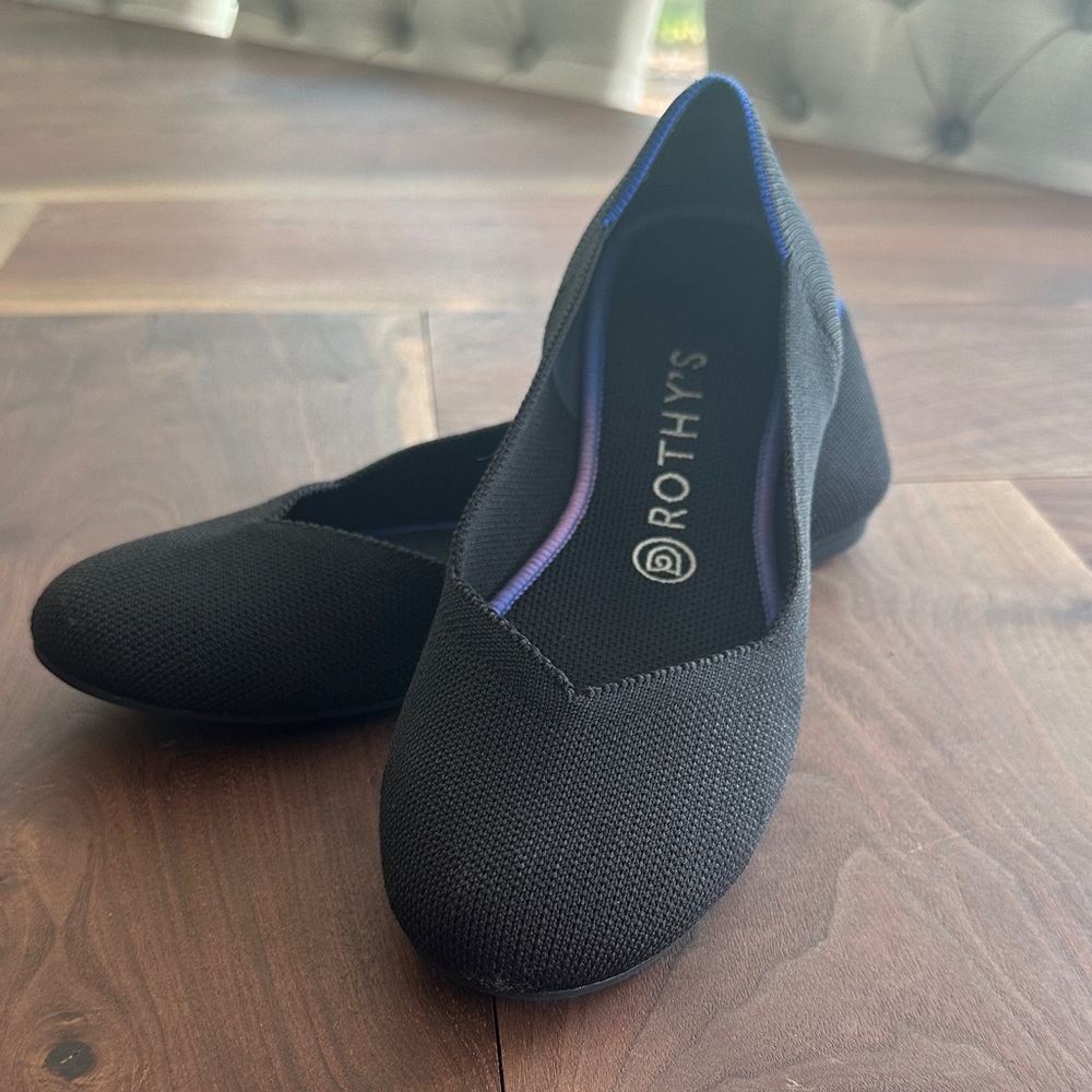 Rothy's Black Round Women's Flats